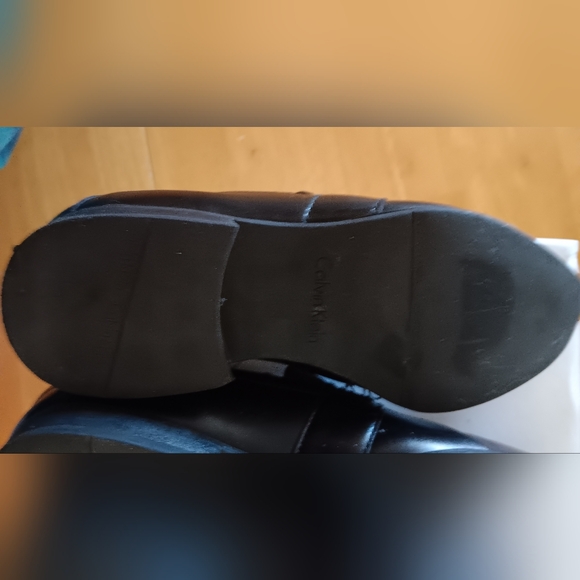 Calvin Klein Bartley Diamond Leather Loafers 9 M - Picture 7 of 12